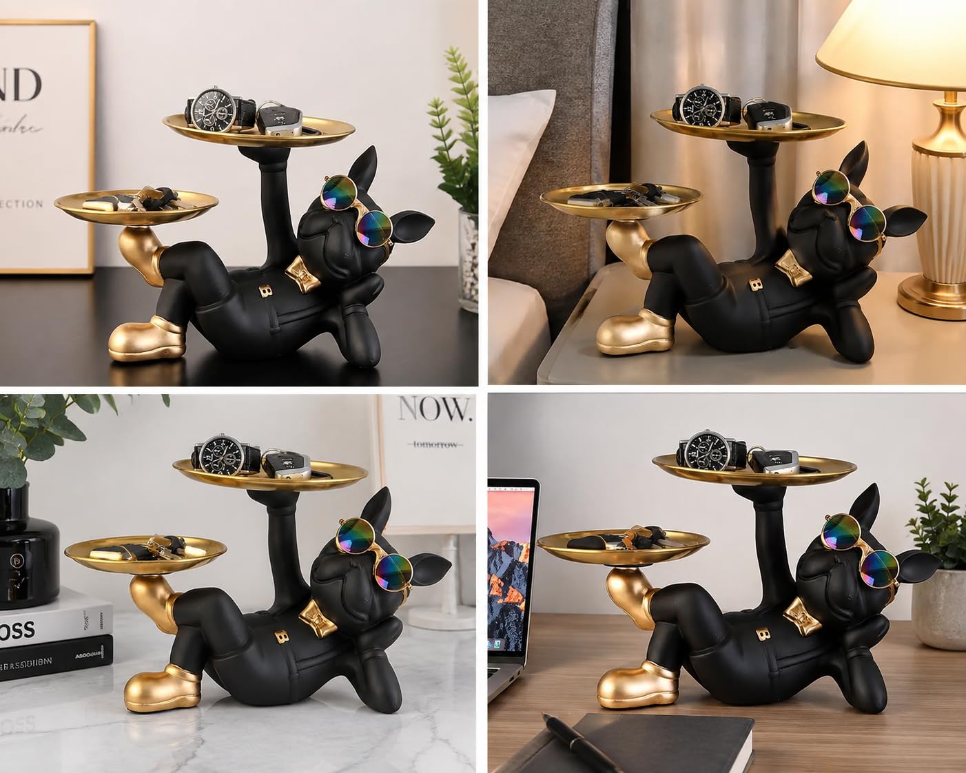 Bulldog Sunglass Butler Tray
